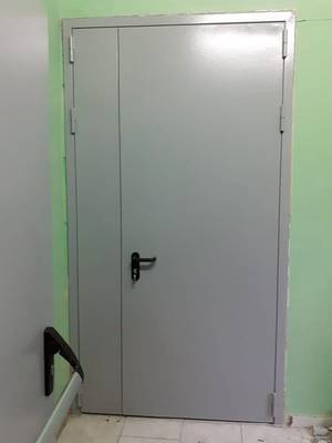 Дверь с дополнительной створкой