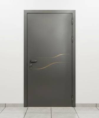 Дверь с лазерной резкой