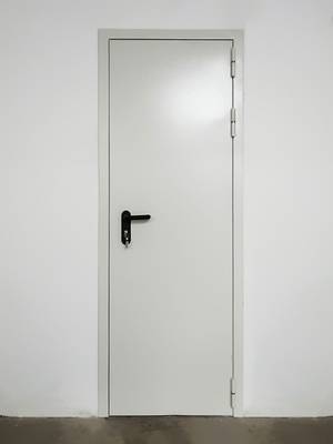 Нестандартная однопольная дверь (ул. Москворечье, 21)