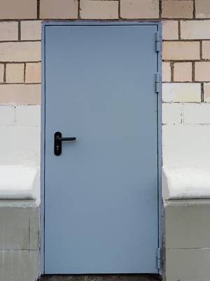 Однопольная дверь для подвала Однопольная дверь для подвала