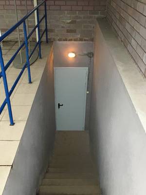 Однопольная дверь (склад, ул. 2-я Вольская) Однопольная дверь (склад, ул. 2-я Вольская)