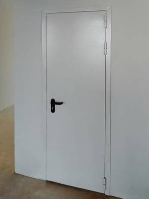 Однопольная дверь в офис (г. Москва, ул. 8 Марта) Однопольная дверь в офис (г. Москва, ул. 8 Марта)
