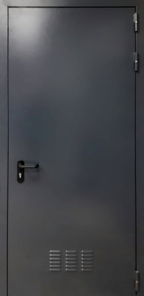 Внешняя сторона Однопольная противопожарная глухая дверь ei60 (с вентиляцией) (30)