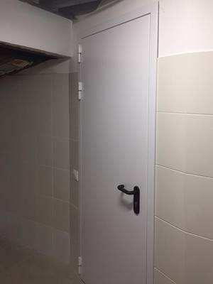 Одностворчатая глухая дверь (Камергерский переулок) Одностворчатая глухая дверь (Камергерский переулок)