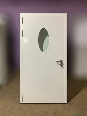 Огнестойкая дверь с овальным стеклом Огнестойкая дверь с овальным стеклом