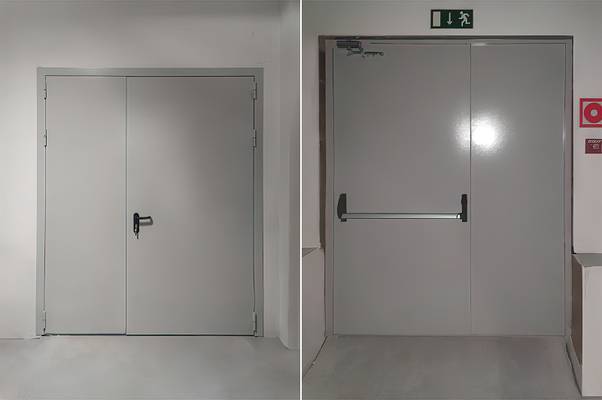 Огнестойкая дверь с ручкой Антипаника «Крокус Экспо» Огнестойкая дверь с ручкой Антипаника «Крокус Экспо»