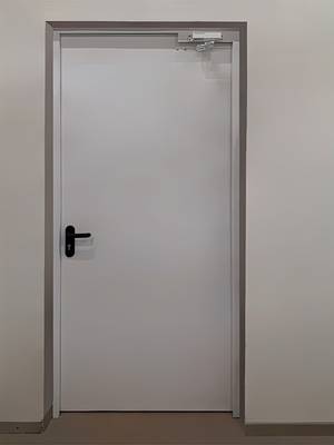 Огнестойкая дверь, вид изнутри (ул. 7-я Кожуховская) Огнестойкая дверь, вид изнутри (ул. 7-я Кожуховская)