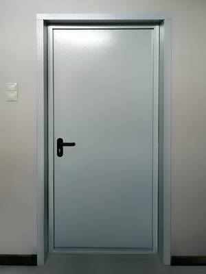 Огнеупорная дверь, фото изнутри (пос. Сосенский) Огнеупорная дверь, фото изнутри (пос. Сосенский)