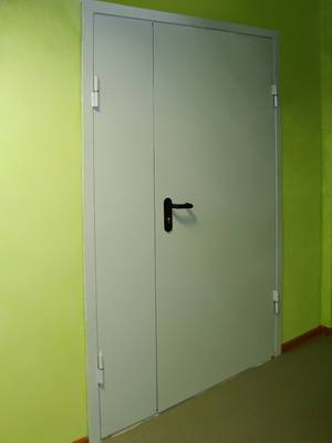 Противопожарная дверь 1,5 створки Противопожарная дверь 1,5 створки