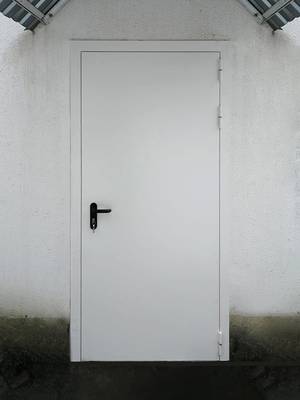 Уличная огнестойкая дверь (г. Ногинск) Уличная огнестойкая дверь (г. Ногинск)